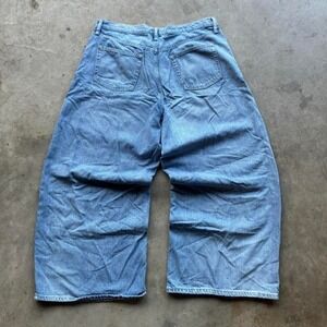 Vintage super baggy 14 in leg‎ opening 90's gap light wash lightweight jean
